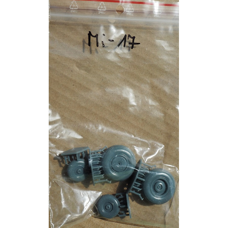 Mil Mi-17 “Hip” – the USSR/ Czech combat helicopter – a 3D printed wheels