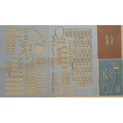 USS “Indianapolis” – the American “Portland”-class heavy cruiser – a laser cut additional parts