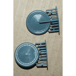 Sopwith "Camel" Comic - the British fighter – a 3D printed wheels