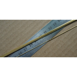 Žalvariniai vamzdeliai 0,8 mm