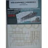 German sanitary carriage Hf.6 - a laser cut details
