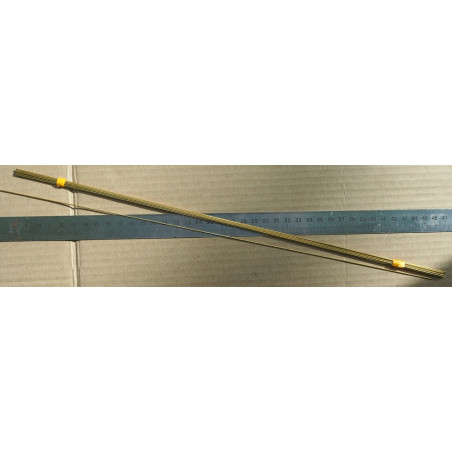Žalvariniai vamzdeliai 1,0 mm