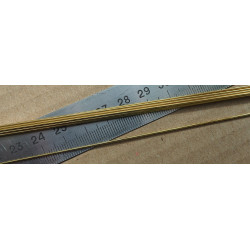 Žalvariniai vamzdeliai 1,0 mm