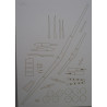 Mitsubishi A6M2 „Zero“ Model 21 – the Japanese deck fighter - a laser cut details