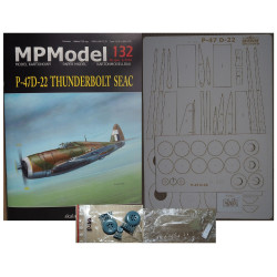 Republic P-47D-22 "Thunderbolt" SEAC – the US/ British fighter – a set