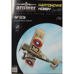 RAF S. E. 5a – the British fighter – a set