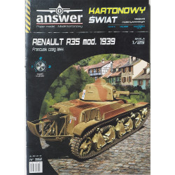 «Renault» R-35. Модель 1939 г. — французский лёгкий танк– набор