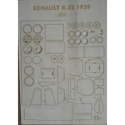 «Renault» R-35. Модель 1939 г. — французский лёгкий танк– набор