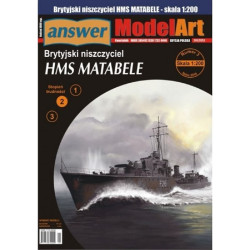 HMS “Matabele” – the British destroyer – a set