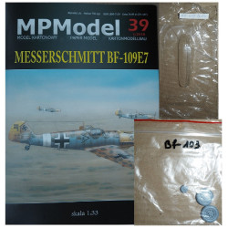 Messerschmitt Bf-109E-7 – немецкий истребитель – набор