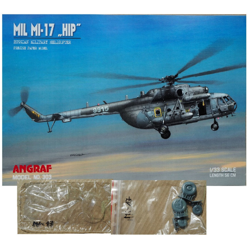 Миль Ми-17 «Hip» – советский/ чешский боевой вертолет – набор