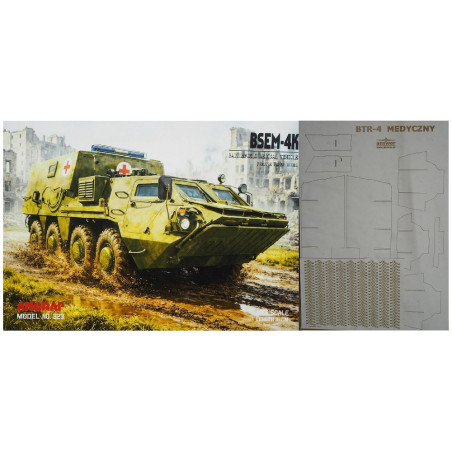 BSEM-4K – Ukrainos šarvuota sanitarinė – evakuacinė mašina  – rinkinys