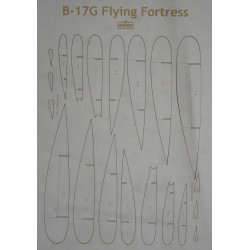 Boeing B-17G «Flying Fortress» — американский тяжёлый бомбардировщик – набор