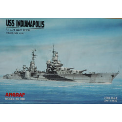 USS “Indianapolis” – the American “Portland”-class heavy cruiser – a set