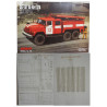 ZIL-131 AC-40-137A – USSR/ Russian/ Lituanian firefighting truck – a set