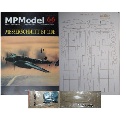 Messerschmitt Bf-110E - Vokietijos sunkusis naktinis naikintuvas – rinkinys