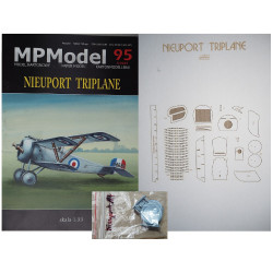 Nieuport "Triplane" - Prancūzijos naikintuvas – prototipas – rinkinys