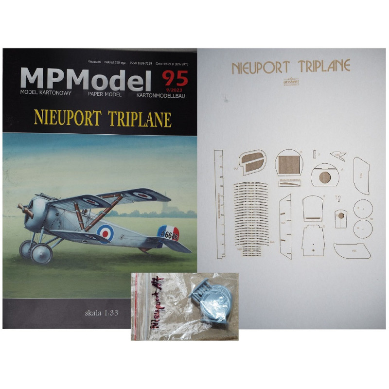 Nieuport "Triplane" - the French fighter – prototype – a set