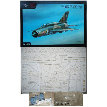 MIG-21bis – the USSR/ Hungarian fighter – a set