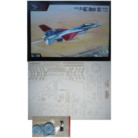 Lockheed Martin F-16C «Block 50» «Viper Demo Team 2024» - американский истребитель – набор
