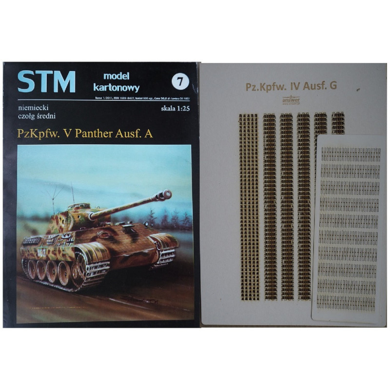 Pz. Kpfw. V «Panther» Ausf. A — немецкий средний танк – набор