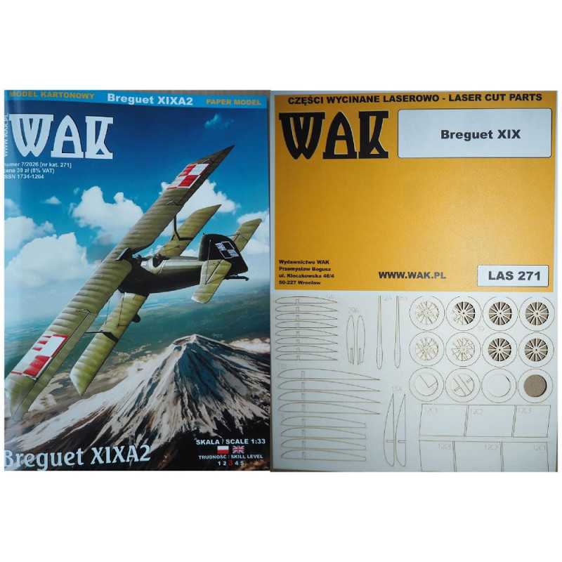 Breguet XIXA2 – the French/ Polish reconnaissance aircraft – a set