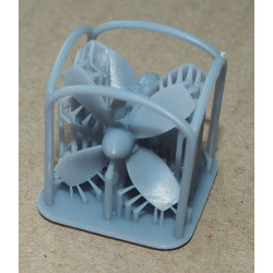 "Delfin" – the Russian submarine – a 3D printed screw propellers