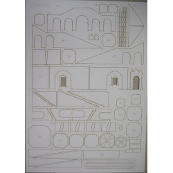 Zamość's Town Hall (Poland) - a laser cut details