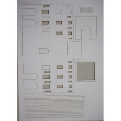 Zamość's Town Hall (Poland) - a laser cut details