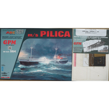m/s "Pilica" – the Polish dry cargo motor ship – a set