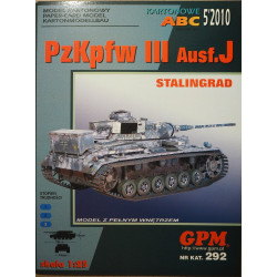 Pz. Kpfw. III Ausf. J. - немецкий средний танк (Битва за Сталинград)