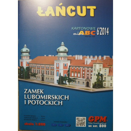 Lancutas -  Liubomirskių ir Potockių pilis (Lenkija)