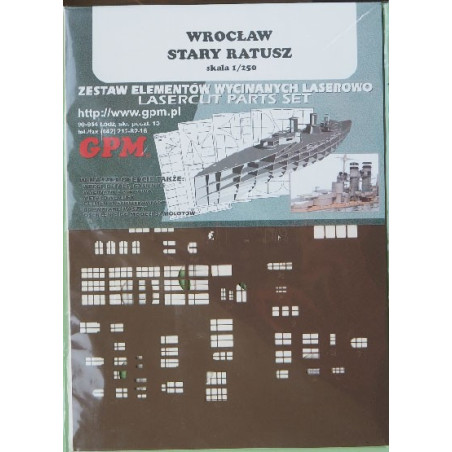 Wrocław's Old Town Hall (Poland) – a laser cut parts
