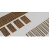 "Panther", "Jagdpanther" and "Bergerpanther" - German armored vehicles - a laser-cut tracks