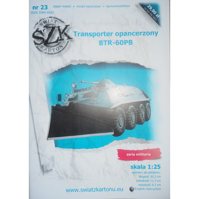 BTR-60PB – the USSR/ Russian/ Polish/ Lithuanian armored personnel carrier