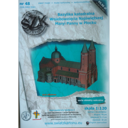 St. Mary's Assumption Cathedral Basilica in Plock (Poland) – the Roman Catholic shrine