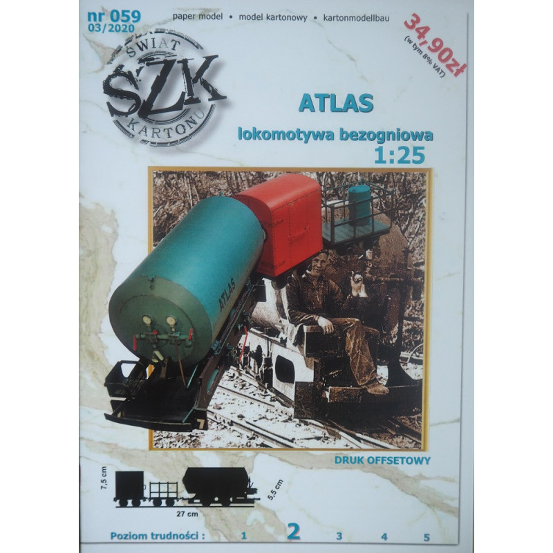 «Atlas» — безогневой паровоз