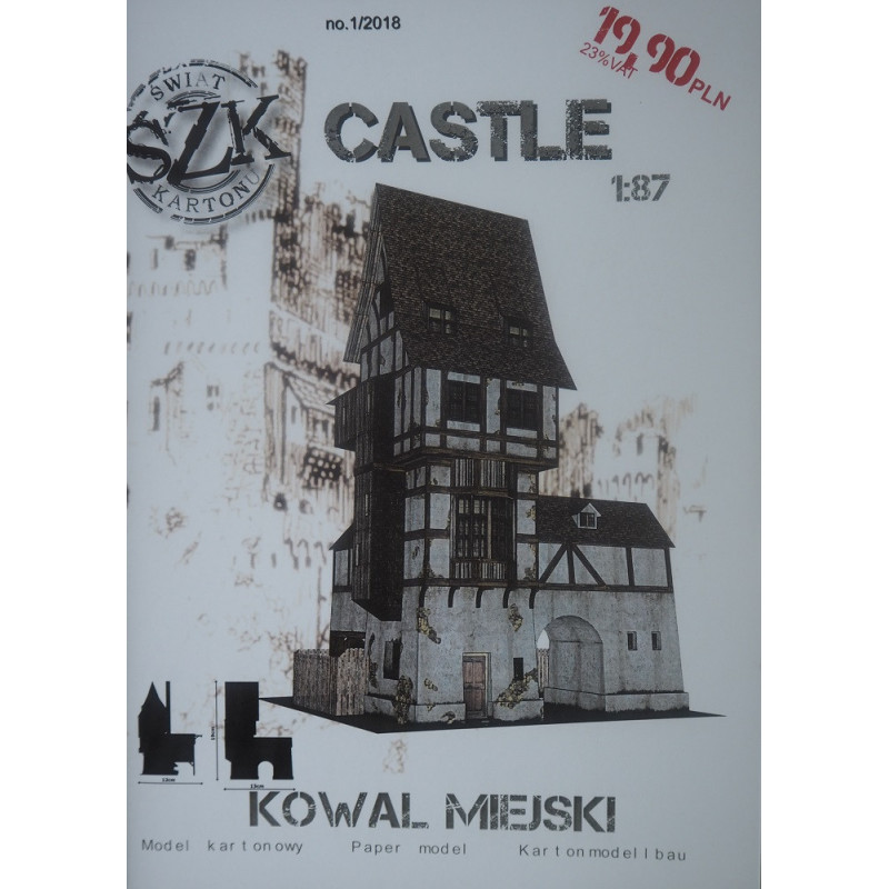 Miesto kalvė – viduramžių pilies detalė (serija „Castle“)