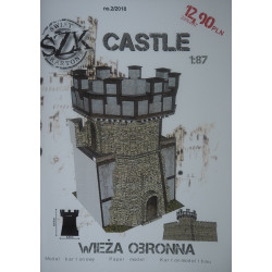Defensive Tower (Low) – a medieval castle detail (Castle series)
