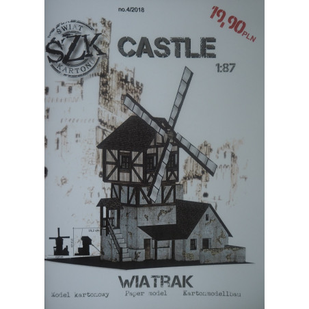 Windmill – a medieval castle detail (Castle series)