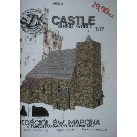 Šv. Martyno bažnyčia Stare Tarnowicuose (1400 metų išvaizda)  – viduramžių pilies detalė (serija „Castle“)