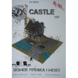 Žvejo namas ir tiltas  – viduramžių pilies detalė (serija „Castle“)