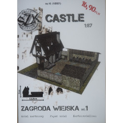 Kaimo sodybos kiemas Nr. 1.– viduramžių pilies detalė (serija „Castle“)