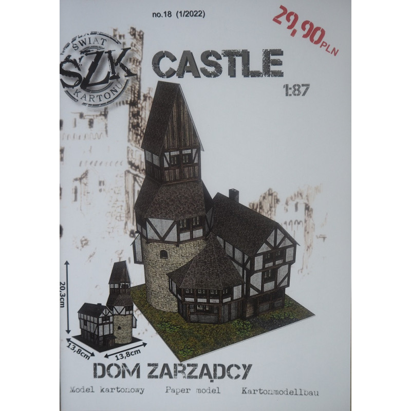 Castle governor's (castellan’s) house - medieval castle detail (Castle series)