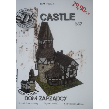 Castle governor's (castellan’s) house - medieval castle detail (Castle series)