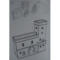 Arabiškos pilies vartai  – viduramžių arabų pilies detalė (serija „Arabian Castle“)