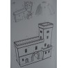 Arabiškos pilies vartai  – viduramžių arabų pilies detalė (serija „Arabian Castle“)