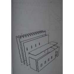 Arabiškos pilies siena  – viduramžių arabų pilies detalė (serija „Arabian Castle“)