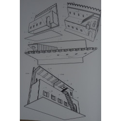 Arabiškos pilies siena  – viduramžių arabų pilies detalė (serija „Arabian Castle“)
