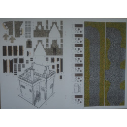 The Castle fortress (citadel) - medieval castle detail (Castle series)